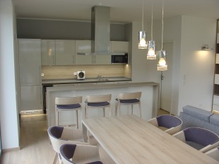 Výroba a montáž nábytku pro luxusní bytový komplex v centru Drážďan